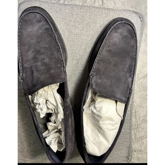 NWOT Vince Grant Suede Loafer Men's Size US 11.5 12 UK 11 EUR 45.5 w/storage bag - Picture 16 of 16